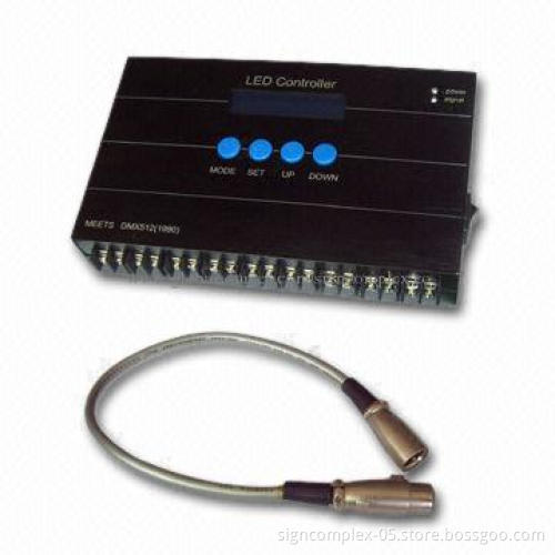 DMX Controller, Available in Various Models, Connects Console to Achieve Color Changing